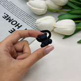 کش موی پیکسل طرح تدی خرس رنگ مشکی مات جفتی2cm