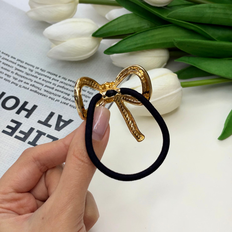 کش مو پیکسل فلزی طرح پاپیون قابلیت تعویض کش مو4cm