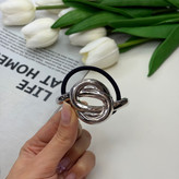 کش مو پیکسل فلزی طرح گره قابلیت تعویض کش مو6cm
