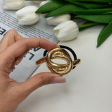 کش مو پیکسل فلزی طرح گره قابلیت تعویض کش مو6cm