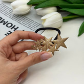 کش مو پیکسل فلزی طرح مجموعه ستاره هاقابلیت تعویض کش مو6cm