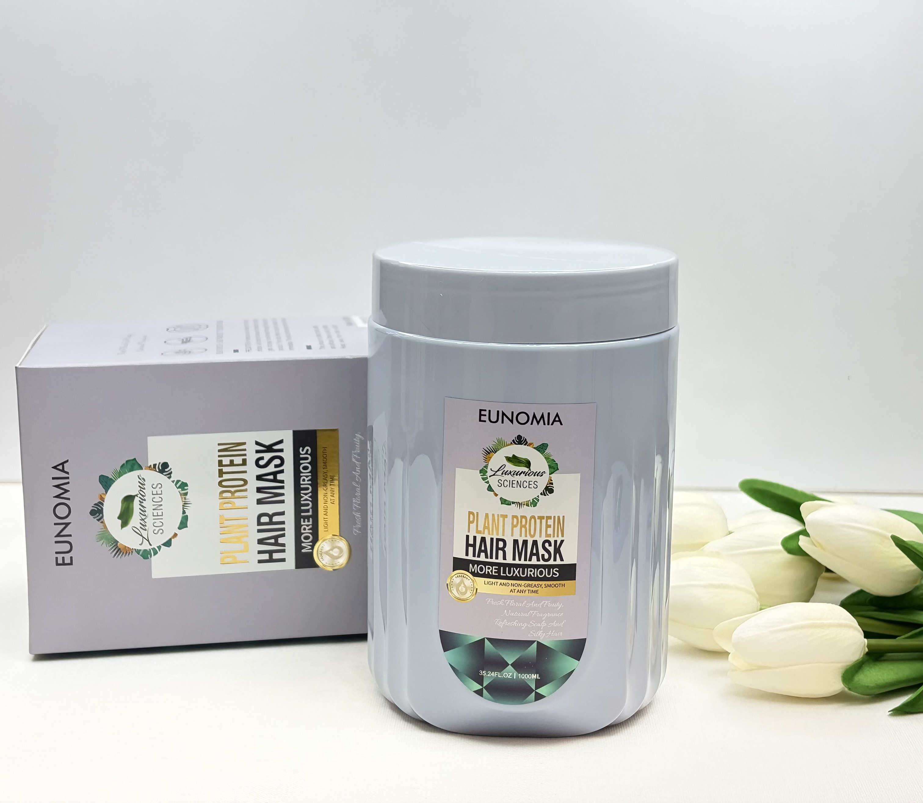 ماسک مو بدون سولفات انومیا مدل پروتین Eunomia 1000ml