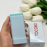 ضد آفتاب استیکی کیفیت اصل با SPF 50 حاوی عصاره پنبه کتان وزن 19 گرم خنک کننده