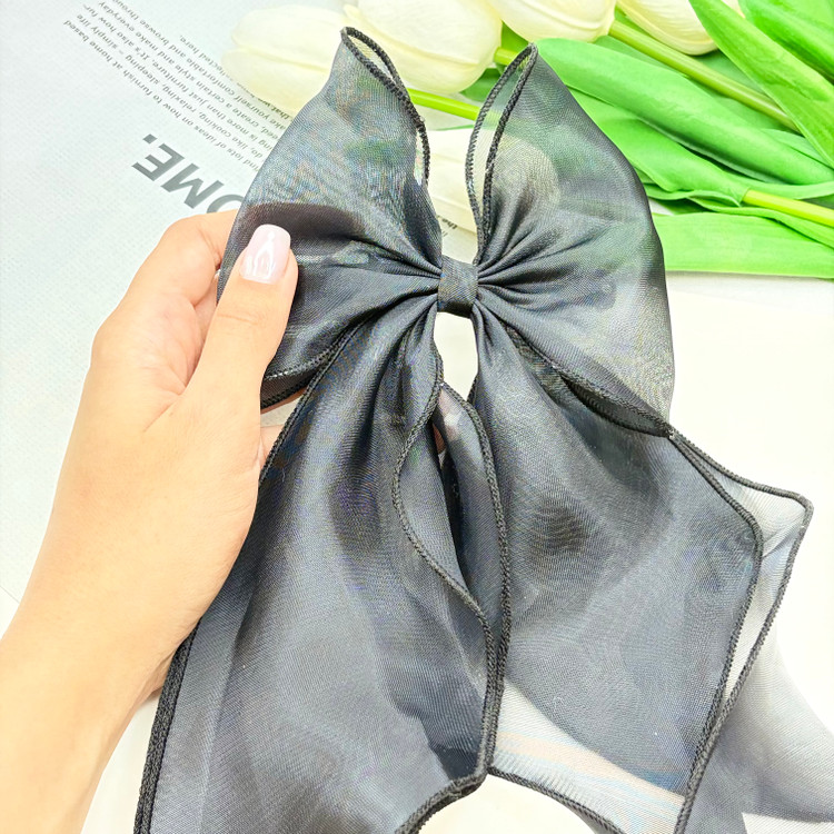 کلیپس فرانسوی مو پاپیونی حریر گیر مو 10cm و بلندی حریر 30cm