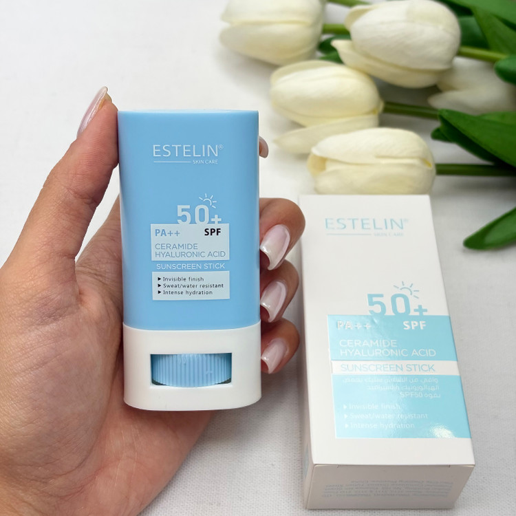 ضد آفتاب استیکی SPF 50 حاوی هیالورونیک اسید و سرامید ۲۰ میلیلیتر