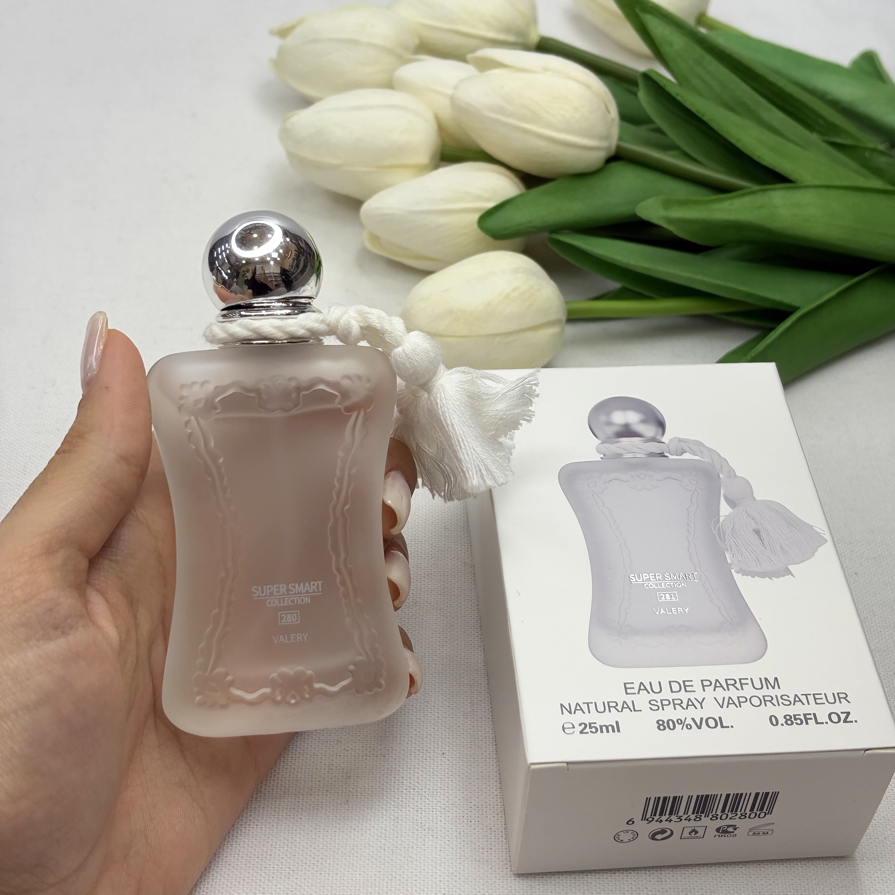 ادکلن د مارلی والایا زنانه سفید25 میل کد 280سوپر اسمارت کالکشن Super Smart Collection Parfums de Marly Valaya