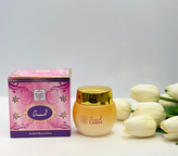 مخمریه جامد عطر کرمی رایحه لمسة ۲۵میل عطر روغنی ماندگاری بالا استفاده مو و بدن حتی نقاط حساس