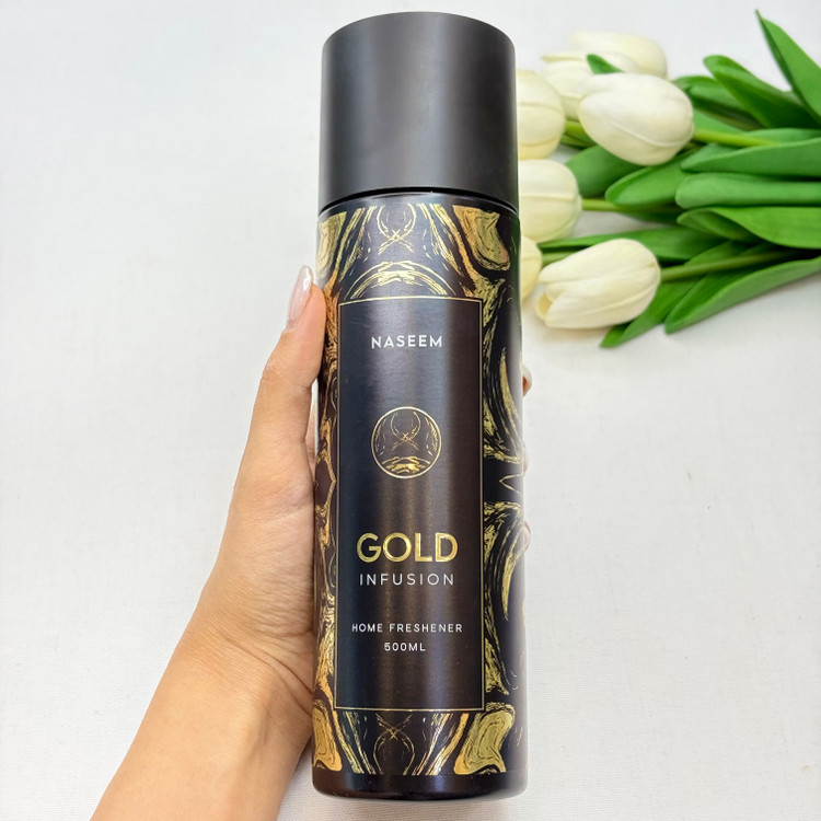 اسپری خوش بوکننده هوا و محیط Gold حجم ۵۰۰میل