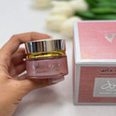 مخمریه جامد،عطر کرمی روغنی مناسب کل بدن و مو حتی نواحی حساس رایحه موصوف وردی صورتی ۲۰گرم