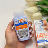 کرم ضدآفتاب بدون رنگ پیکسلspf50مناسب پوست های چرب ،جوش دار و مختلط 50میل