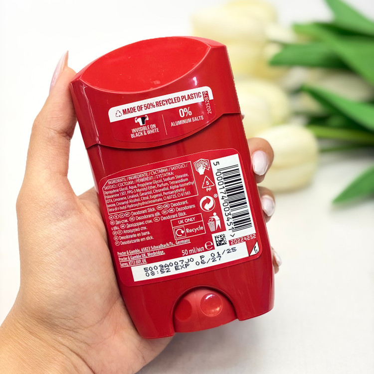 مام بدن استیکی مدل اورجینال Rich Scent قرمز بدون آلومینیوم ۵۰میل