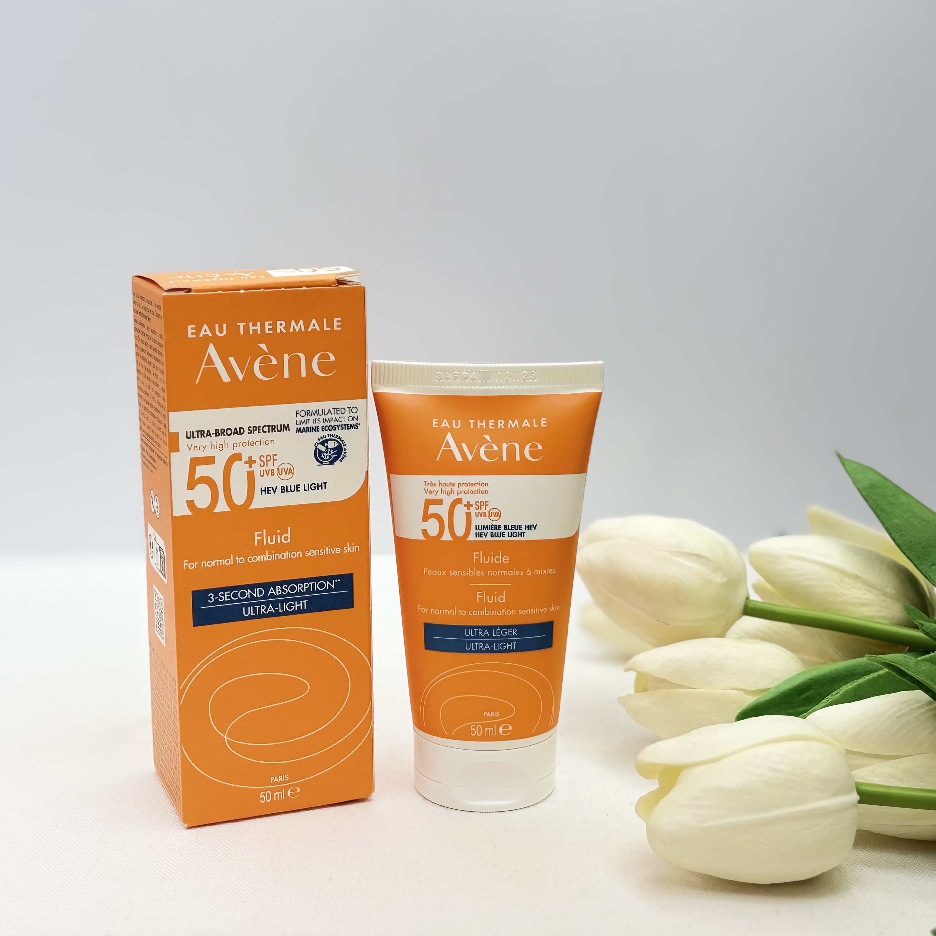 کرم مایع ضد آفتاب ضد چروک فلوئید محافظت کننده قوی SPF 50 کیفیت اصلی