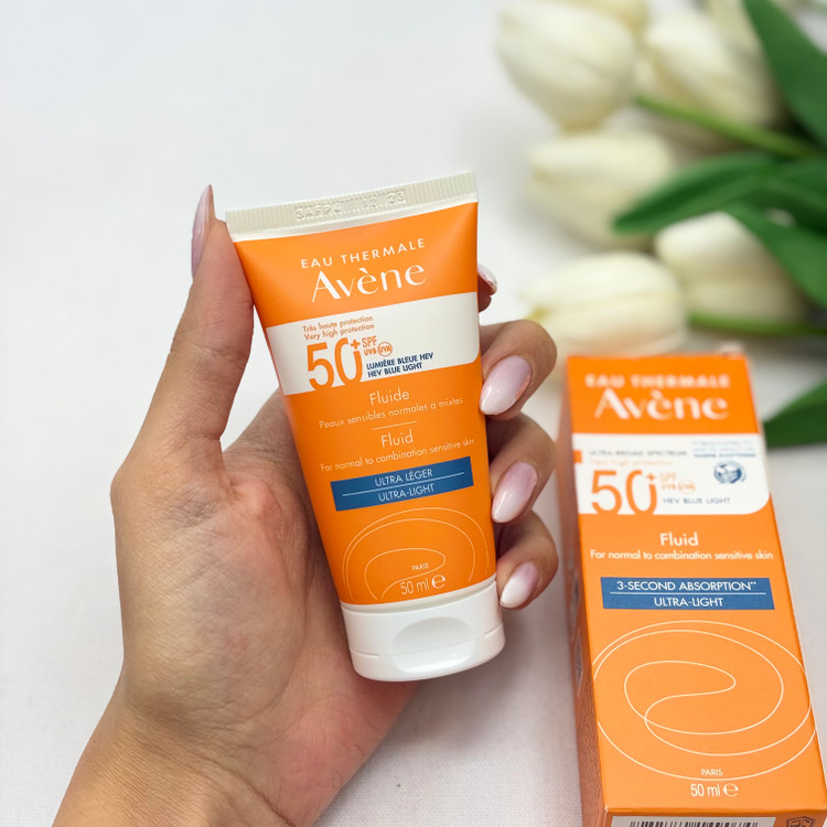 کرم مایع ضد آفتاب ضد چروک فلوئید محافظت کننده قوی SPF 50 کیفیت اصلی
