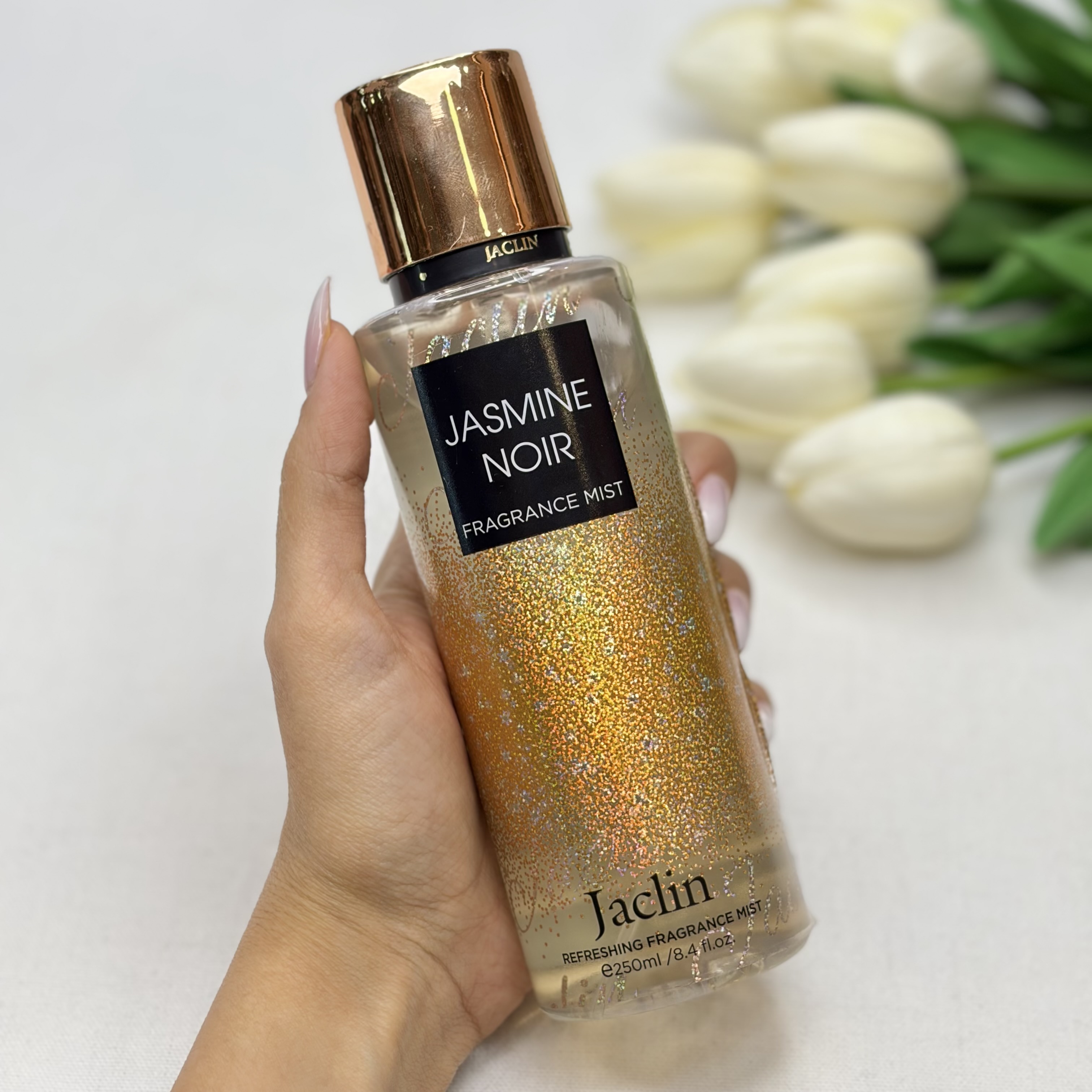 بادی اسپلش و بادی میست رایحه ادکلنی jasmine noir حجم ۲۵۰میل رایحه جاسمین نویر