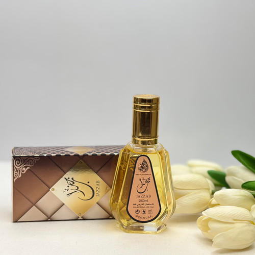 ادکلن عربی رایحه jazzab ماندگاری و پخش بو زیاد ۵۰میل