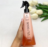 اسپری مو دوفاز ویتروس مدل رجینا حاوی کراتین و روغن آرگان تثبیت کننده رنگ مو مناسب موهای رنگ شده،خشک و آسیب دیده رنگ نارنجی ۲۵۰میل