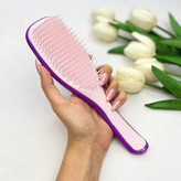 برس تنگل تیزر مدل Wet Detangling وت دتنگلينگ سایز لارج مستطیلی ضد آب و ضد وز
