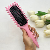 برس باونس کرل مستطیل پشت ساده سایز متوسط سه کاره