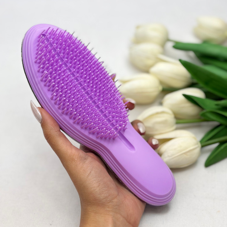 برس گره باز کن و ضد وز دو رنگ کروم تنگل تیزر مدل THE ULTIMATE STYLER