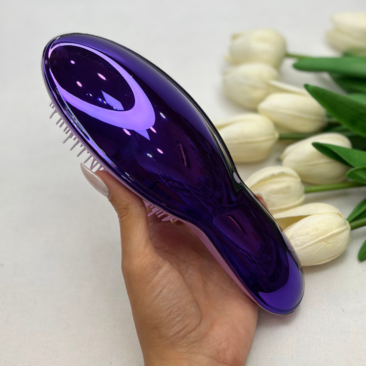 برس گره باز کن و ضد وز دو رنگ کروم تنگل تیزر مدل THE ULTIMATE STYLER