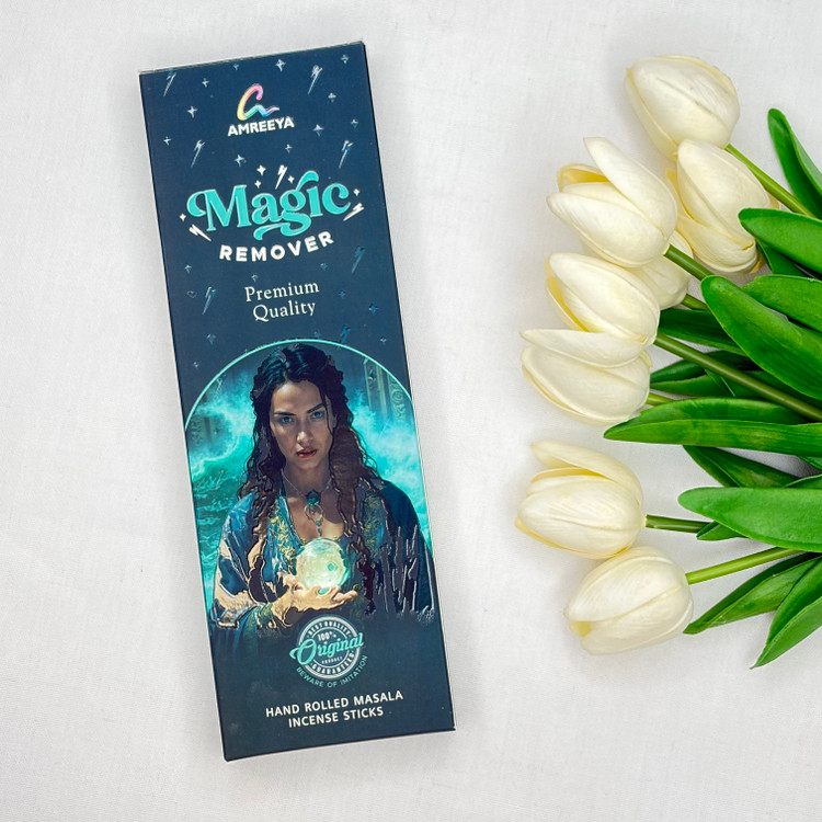 عود دست ساز رایحه MAGIC REMOVER مجیکریمور ۵۰ گرمی برند AMREEYA آمریا